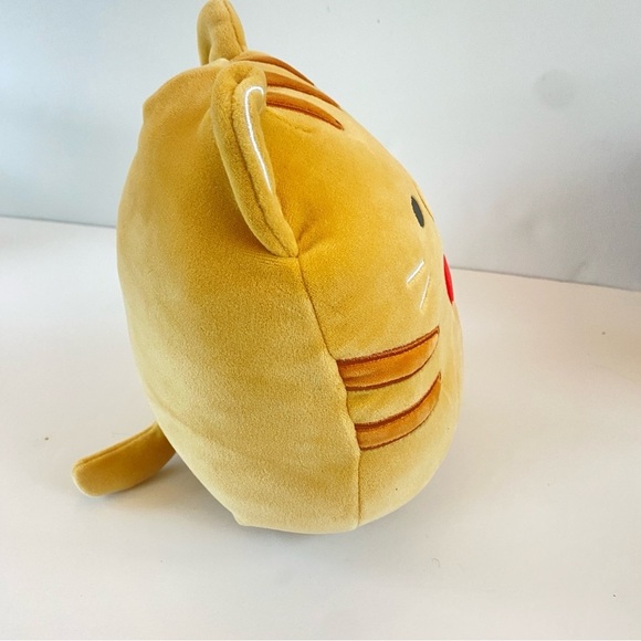 Squishmallows Jones the Gingerbread Cat 8” Christmas plush NWT - Picture 5 of 11